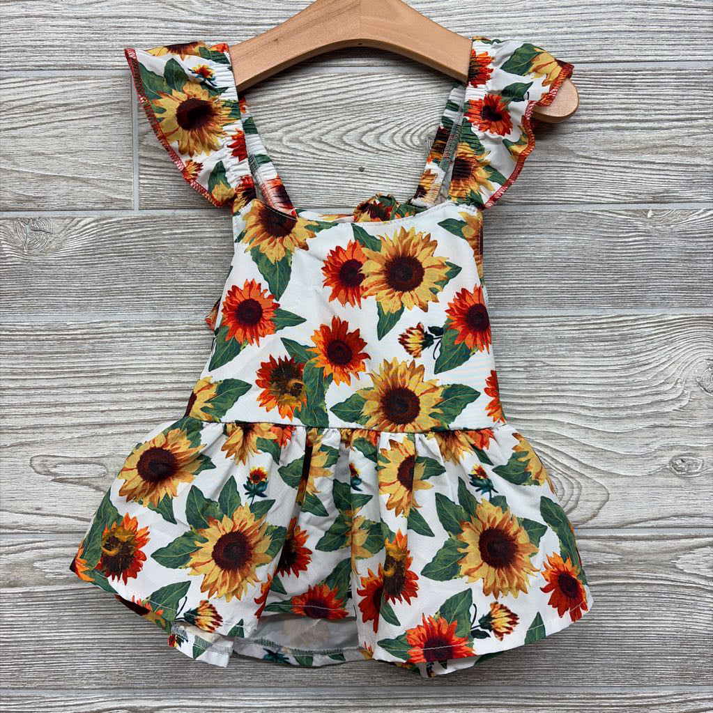 Flutter Strap Tank Top Flowers 18-24M