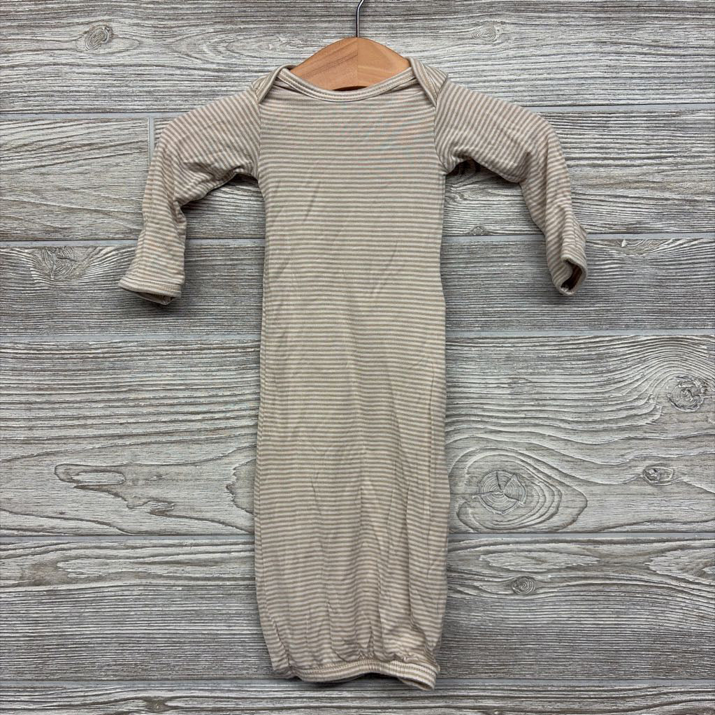 LS Purely Soft PJ Gown Stripes Preemie