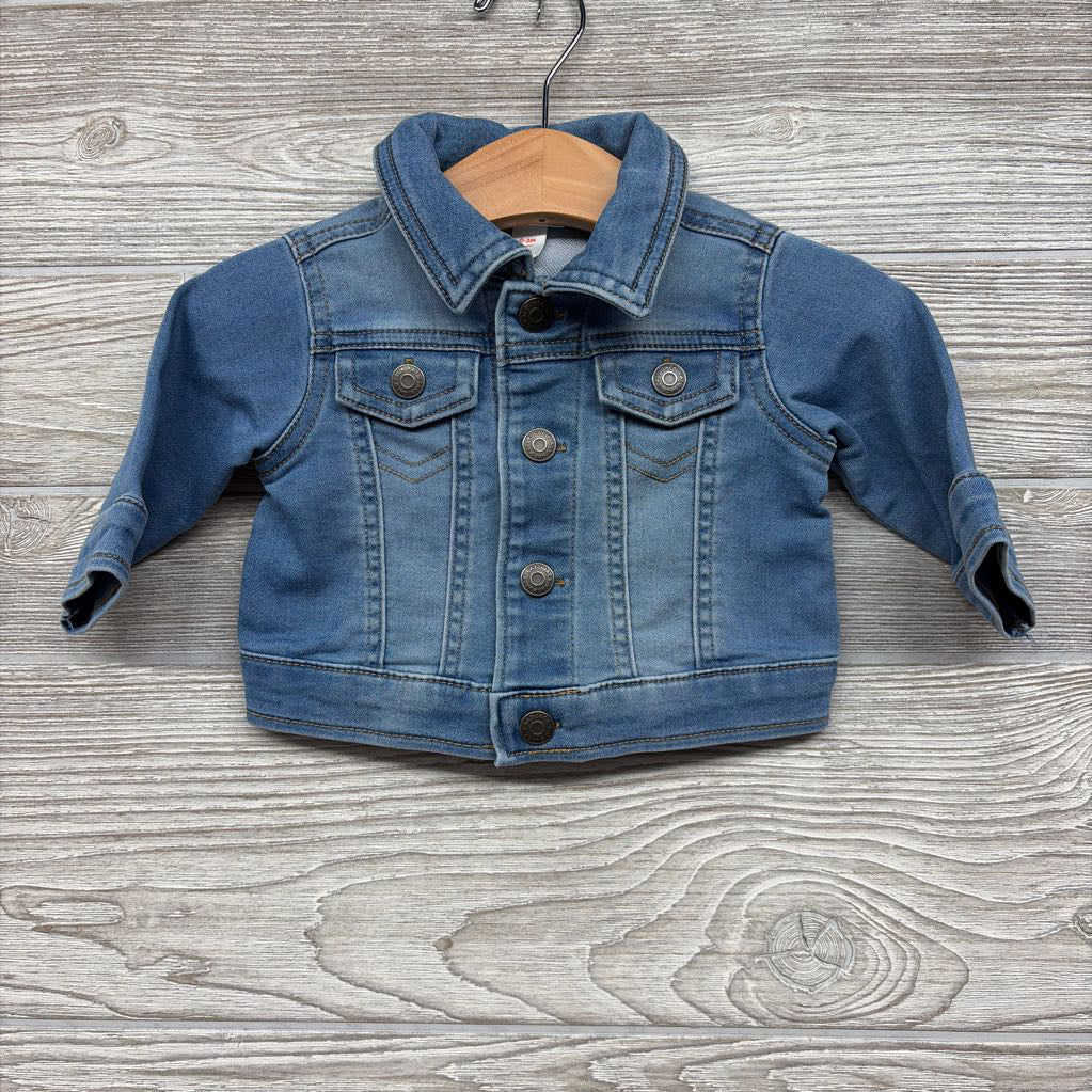 Knit Denim Jacket 0-3M
