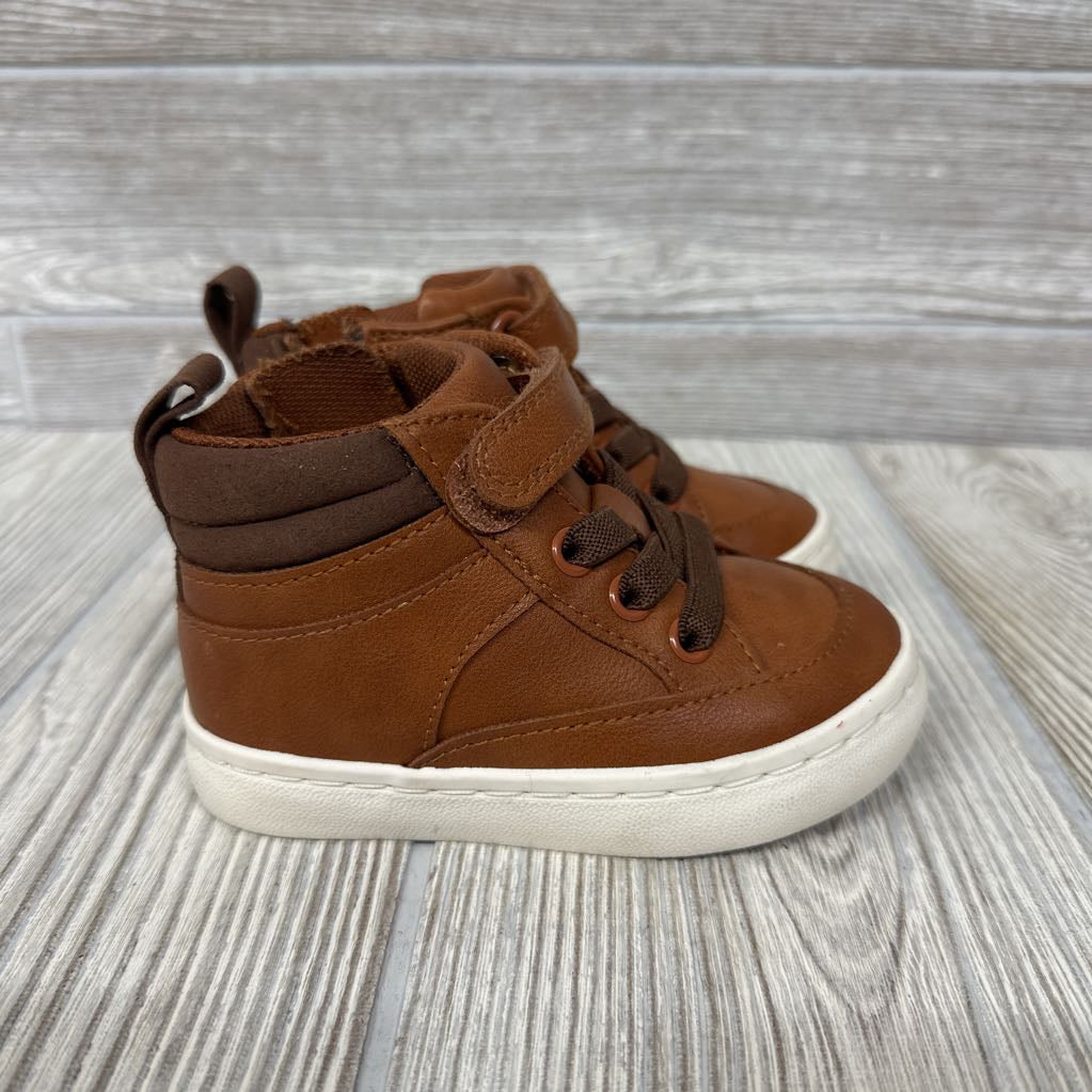 Side Zip Velcro Shoes 5c