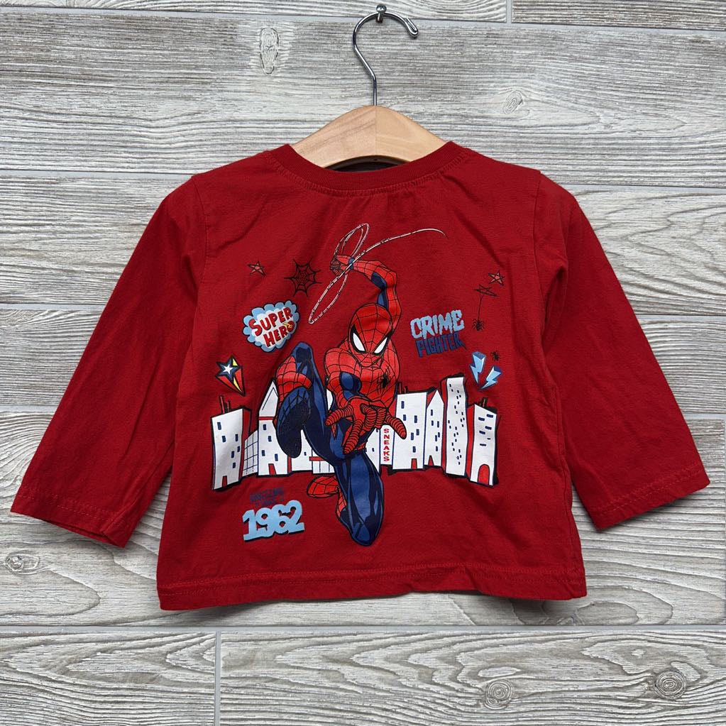 LS Shirt Spider-man Crime Fighter 2t