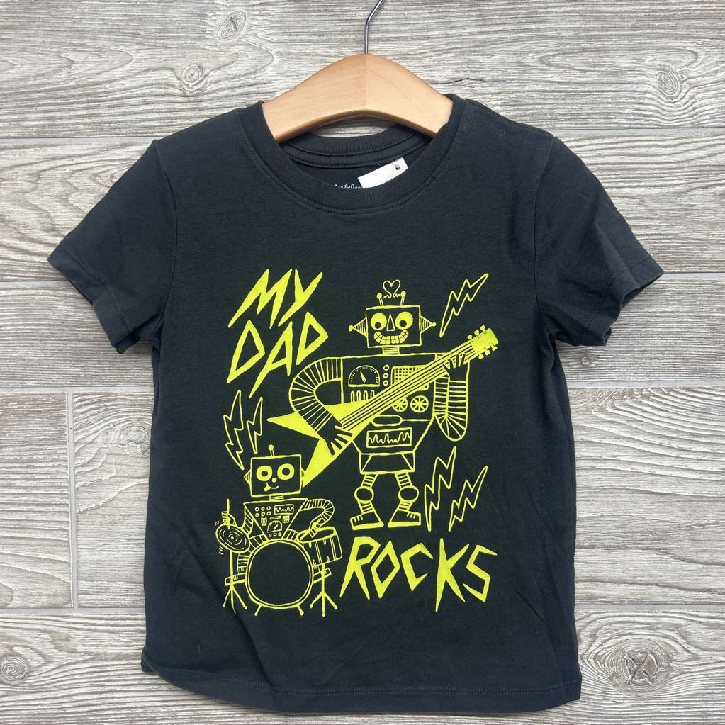 Shirt My Dad Rocks 4t
