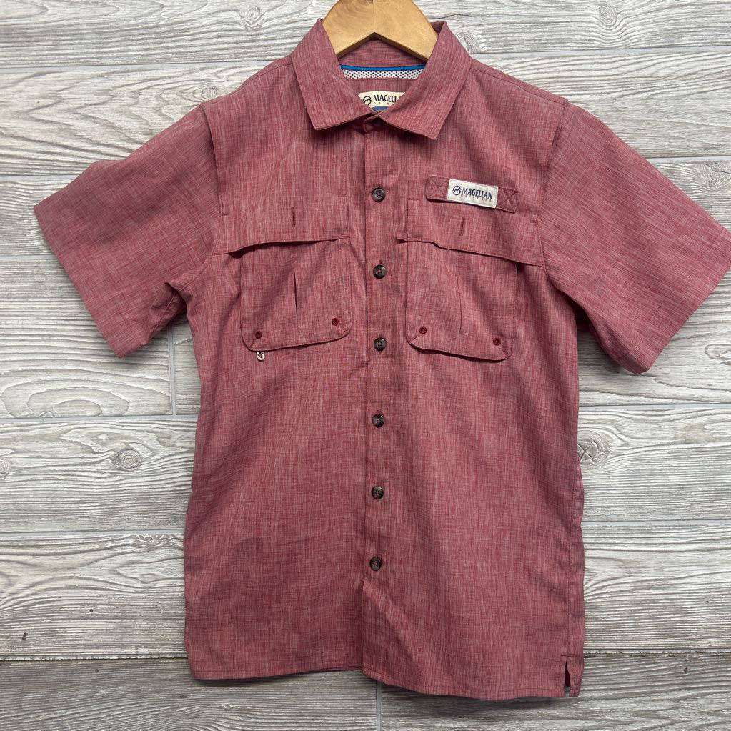 Laguna Madre Button Up SS Shirt 10-12
