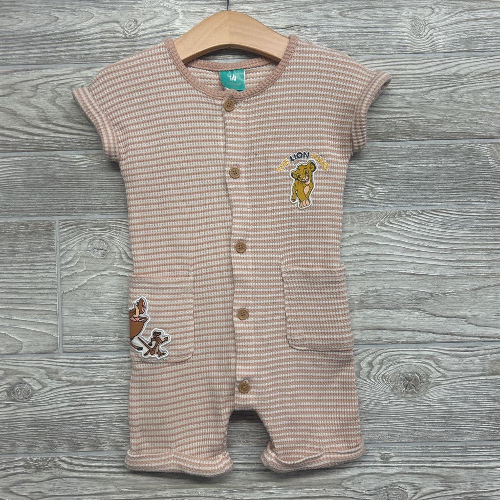 Shorty Romper Lion King 18M