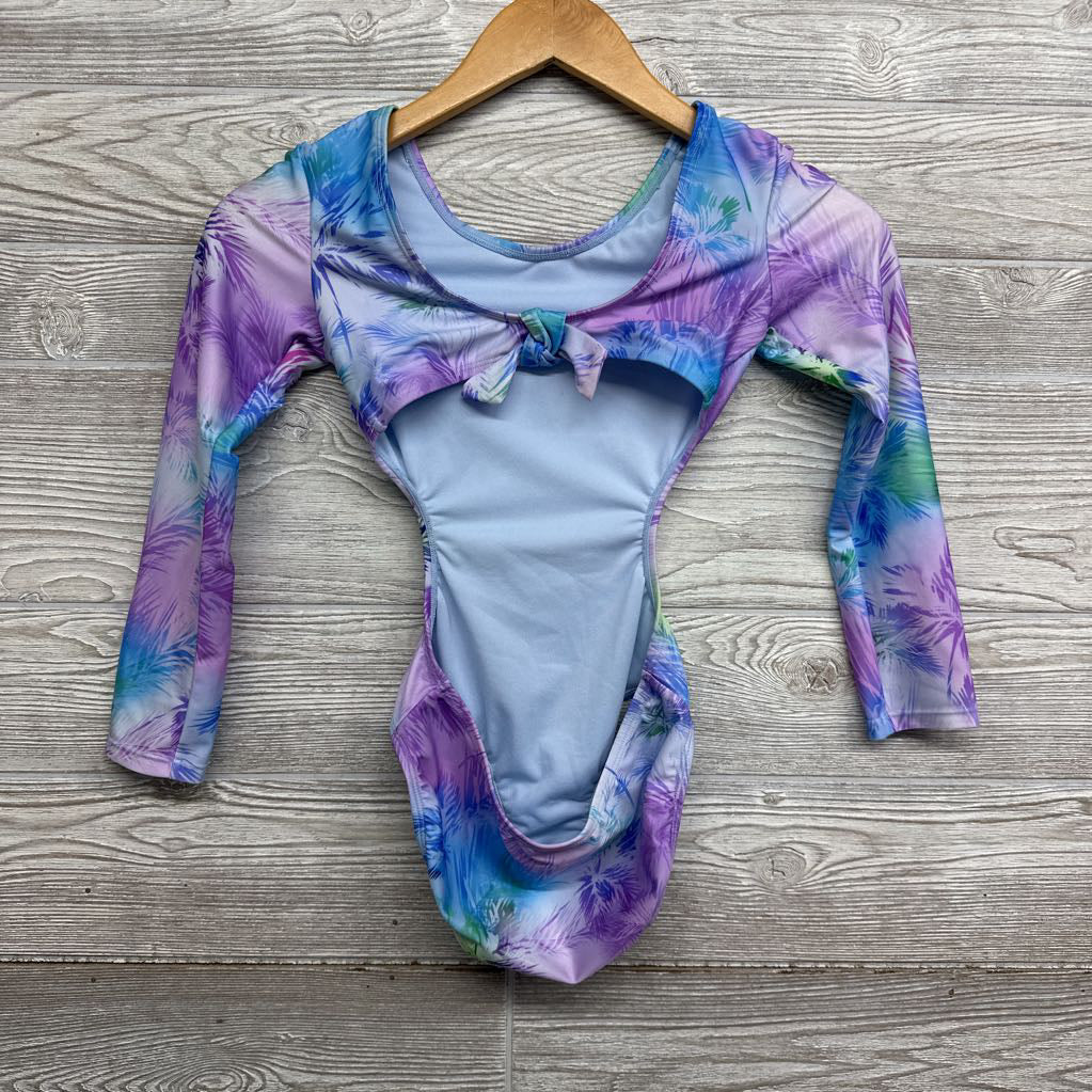 1 Pc Swimsuit Leaves 8