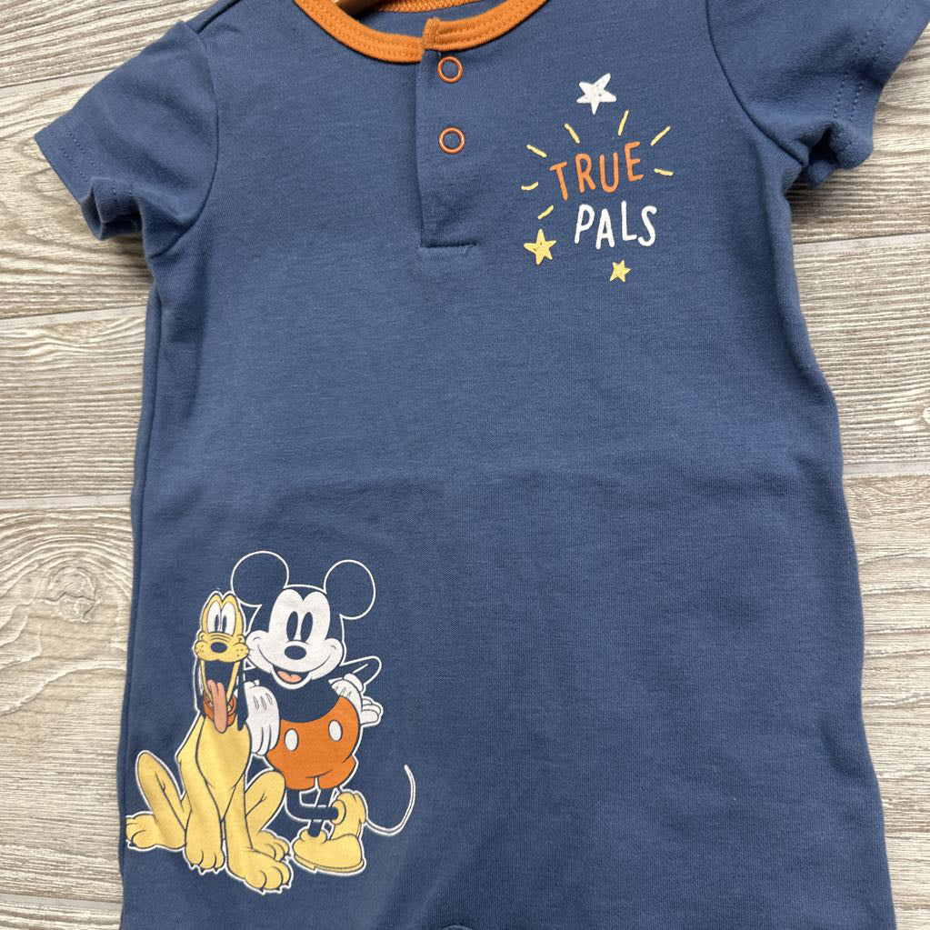 Romper True Pals Mickey & Pluto 3-6M