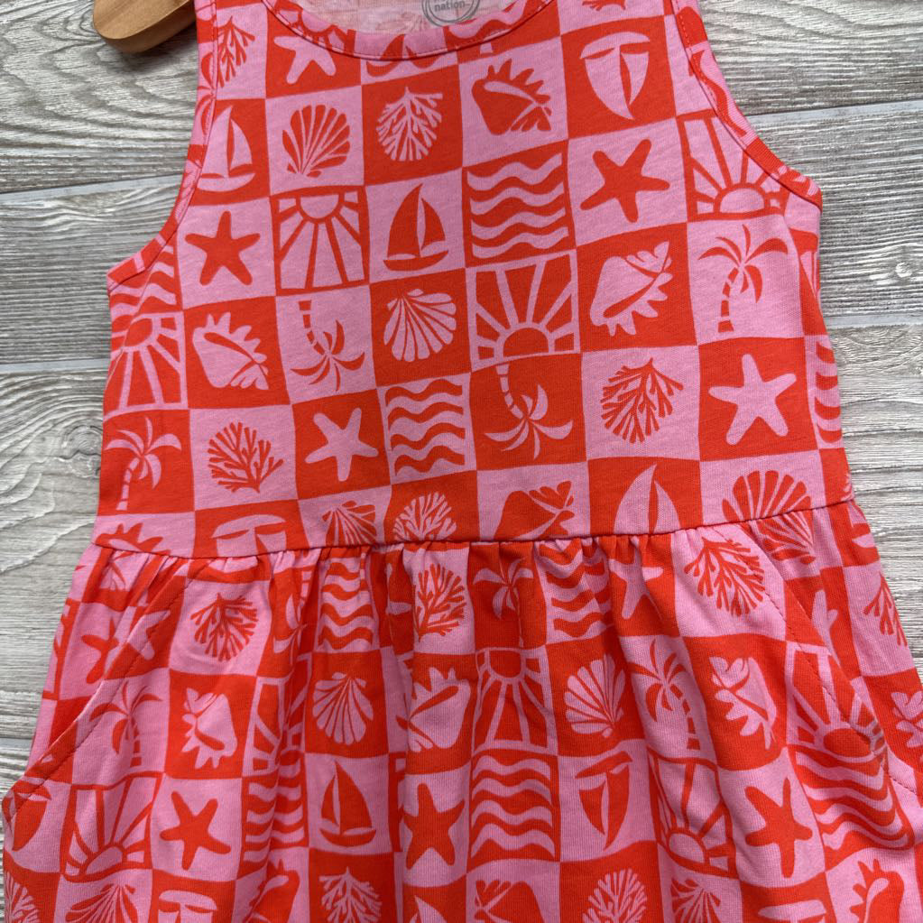 Tank Top Dress Sea Shell, Waves 4-5