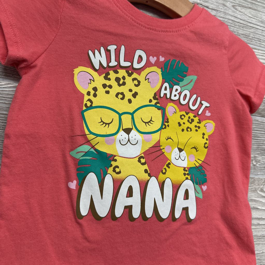 Shirt Wild About Nana 12-18M