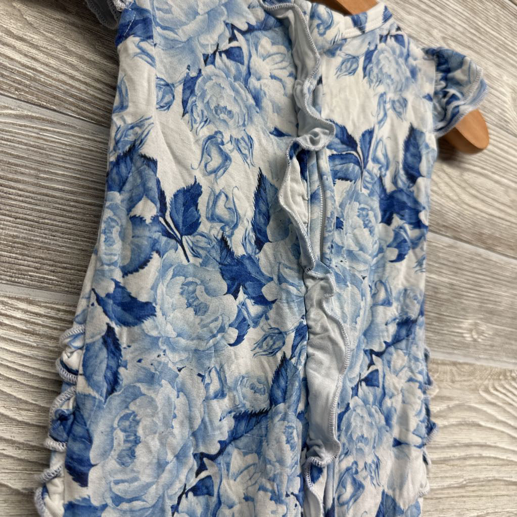 Bamboo Ruffle Outfit Flowers 0-3M