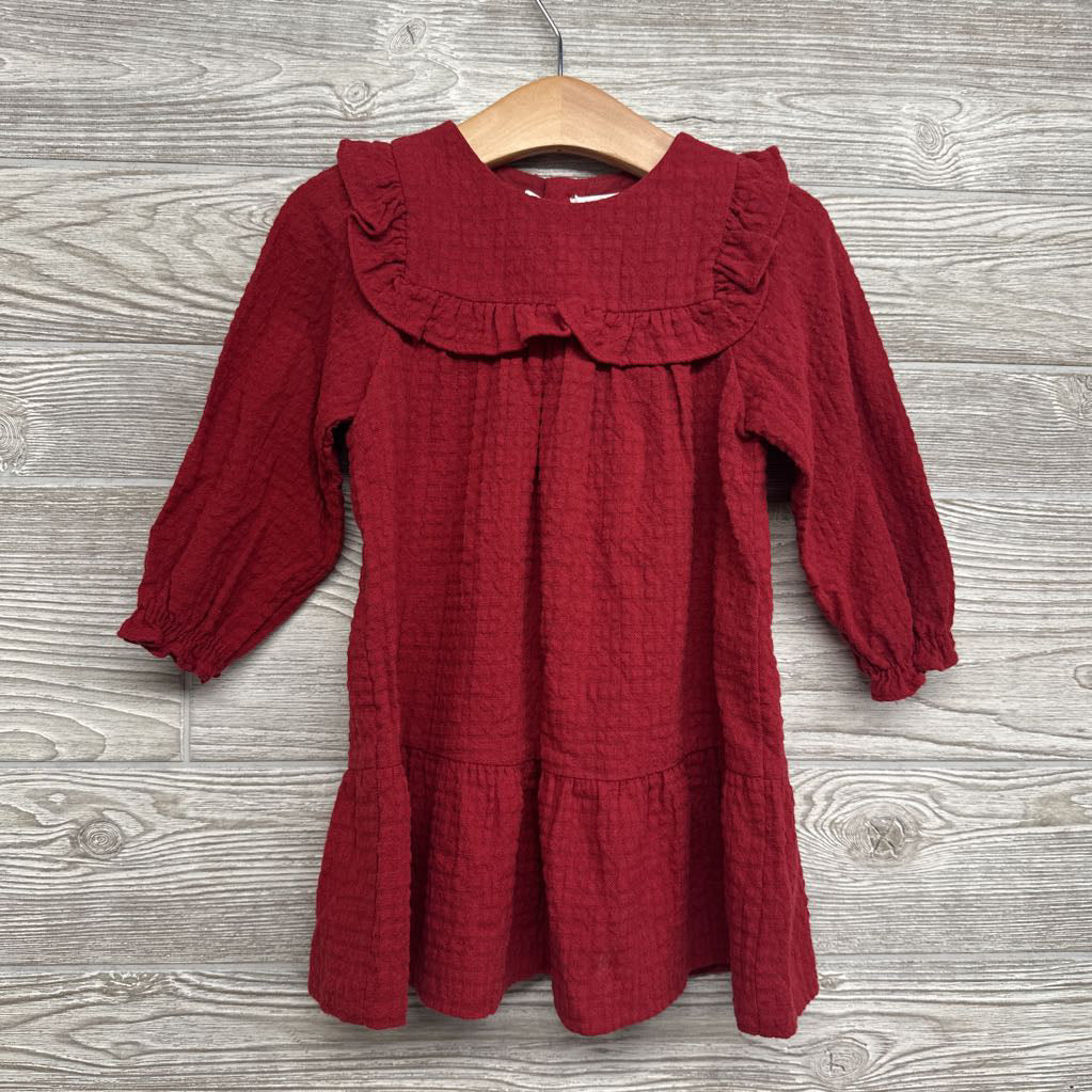 NEW LS Dress Textured 18-24M