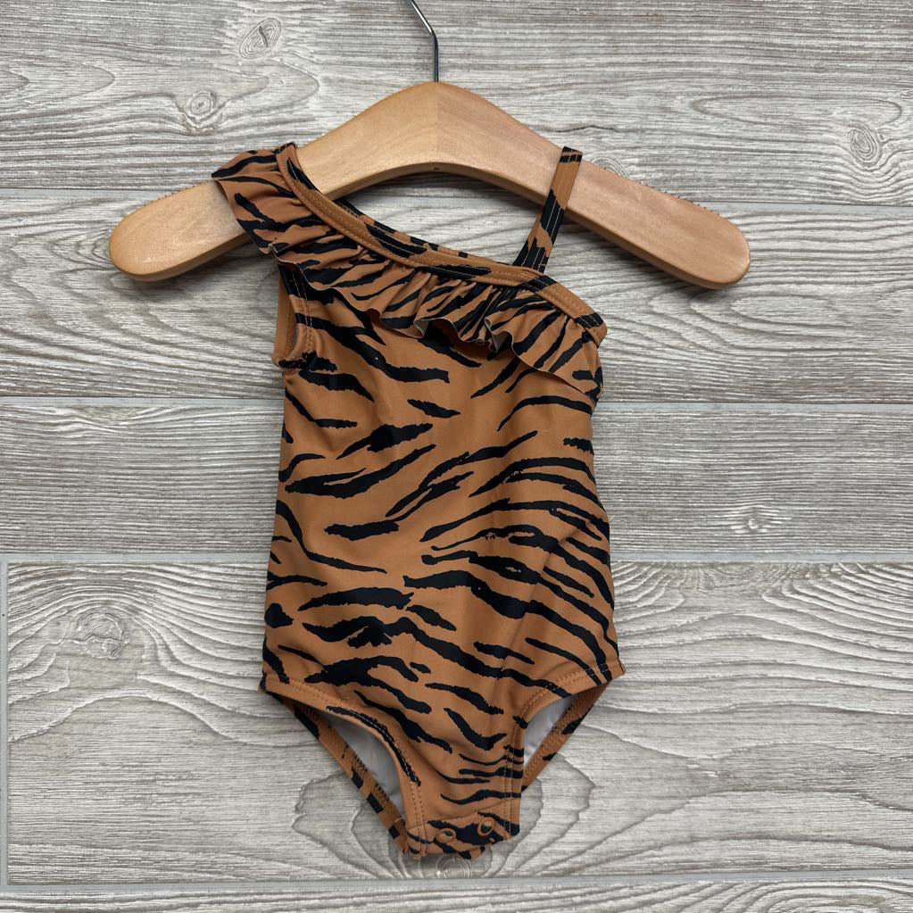 Swimsuit Zebra Print 6M