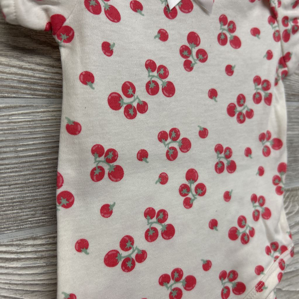 LS Bodysuit Tomatoes 0-3M