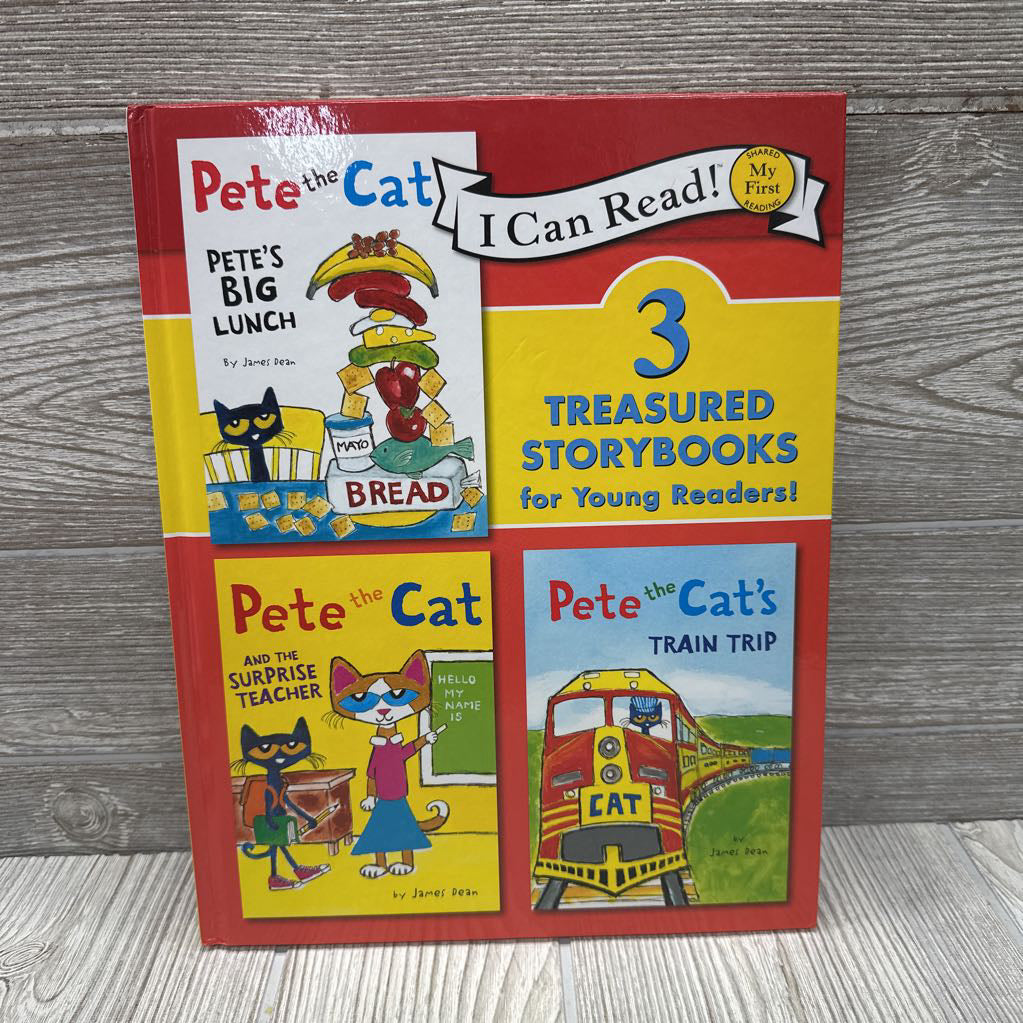 I Can Read Pete The Cat 3 Treasured Storybooks