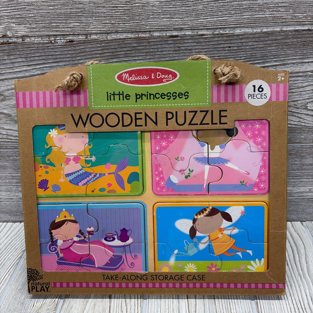 Little Princesses 16 Pc Wooden Puzzle