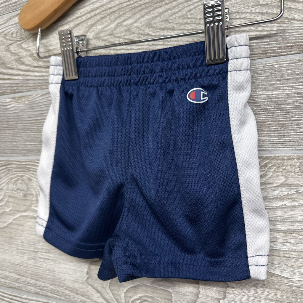 Mesh Active Shorts Side Stripes 9-12M