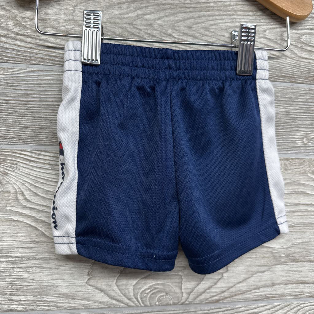 Mesh Active Shorts Side Stripes 9-12M