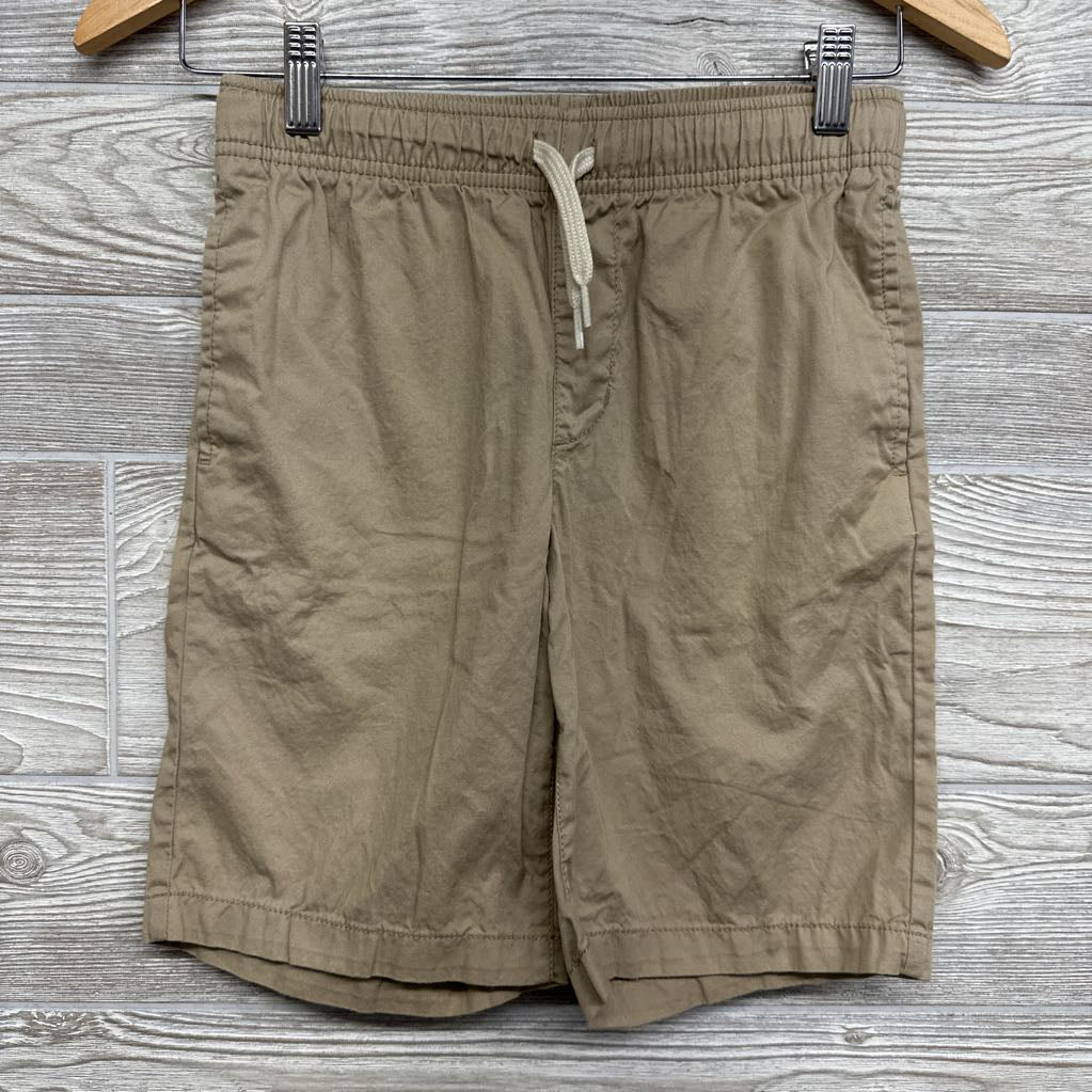 Pull On Drawstring Flat Front Shorts 10-12
