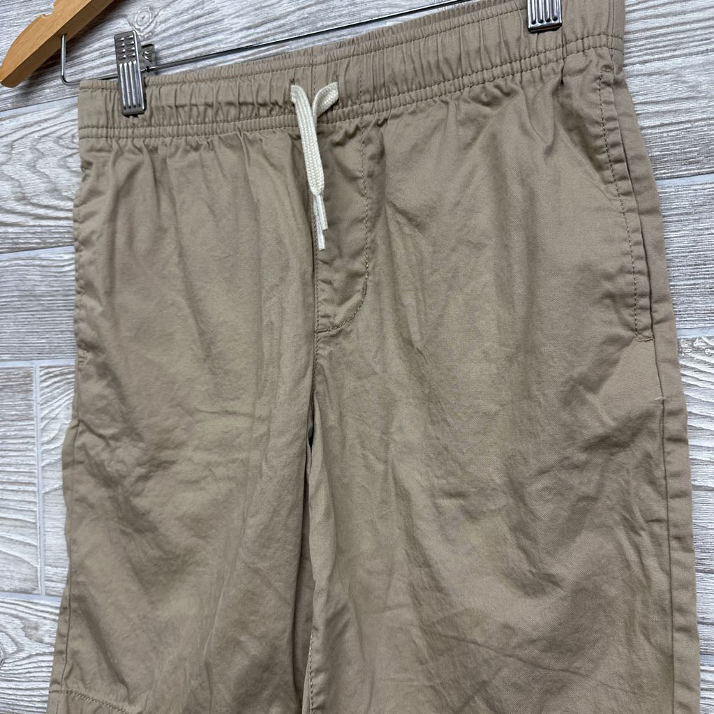 Pull On Drawstring Flat Front Shorts 10-12