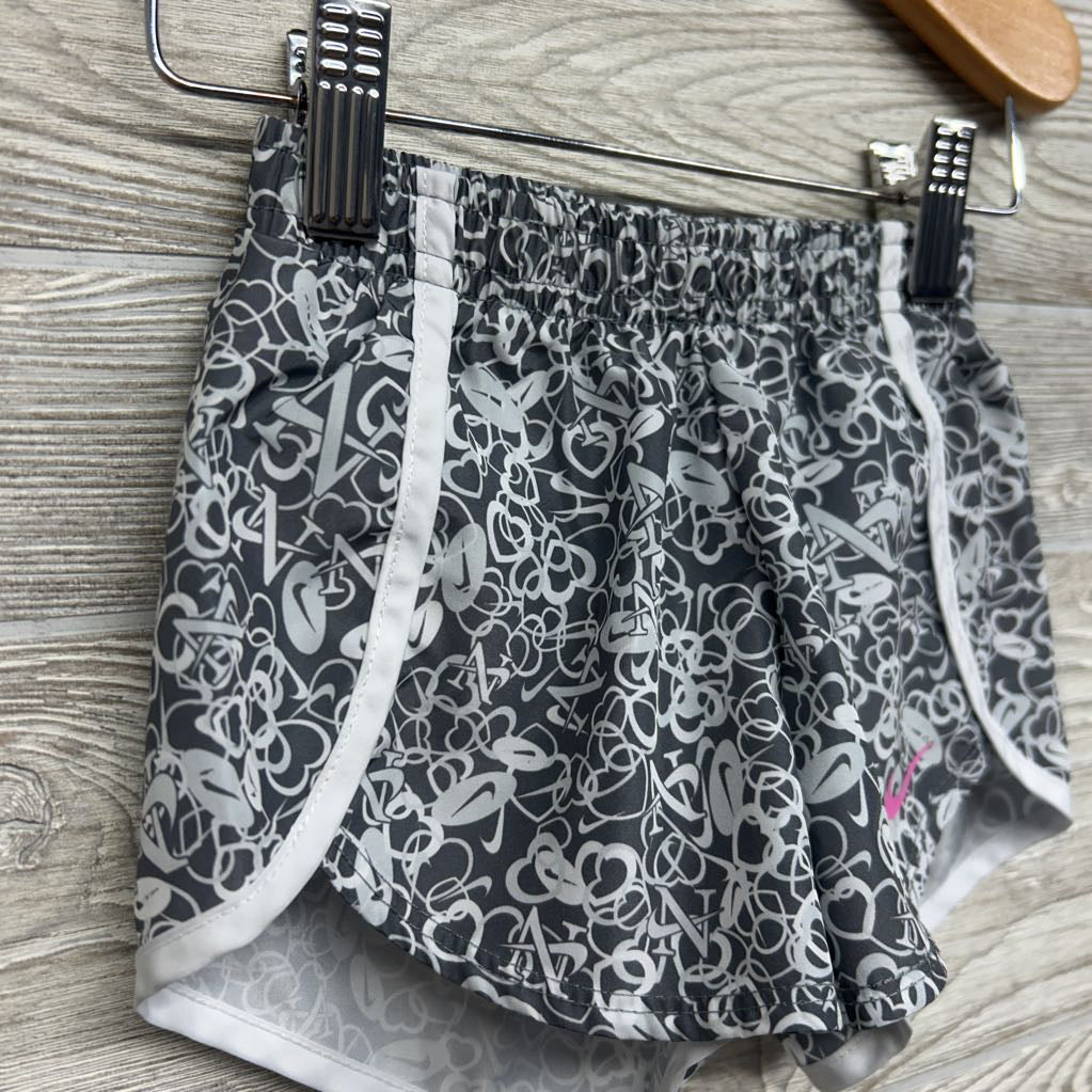 Active Shorts Hearts Swoosh 3T