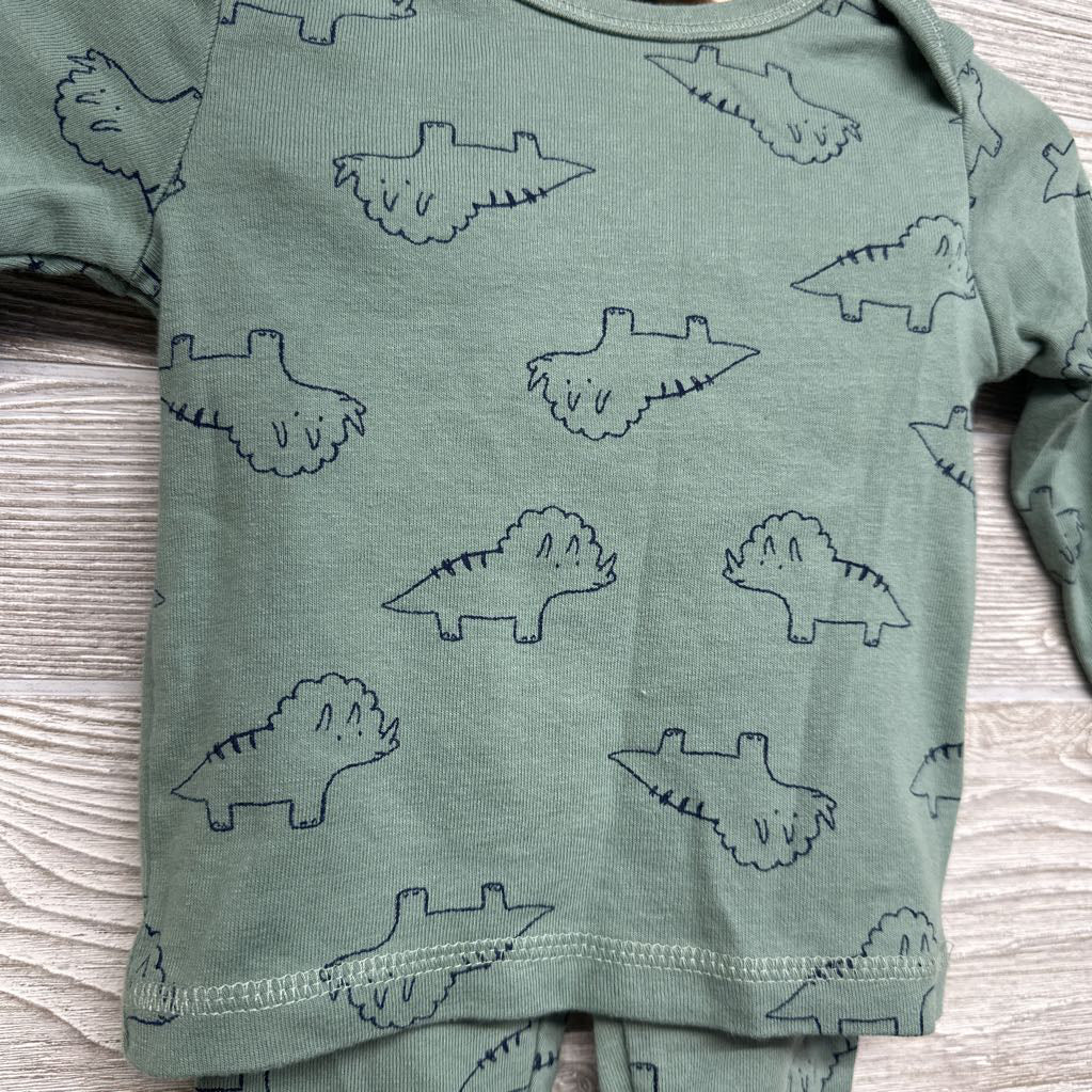 LS Shirt & Pants Dinosaurs 6M
