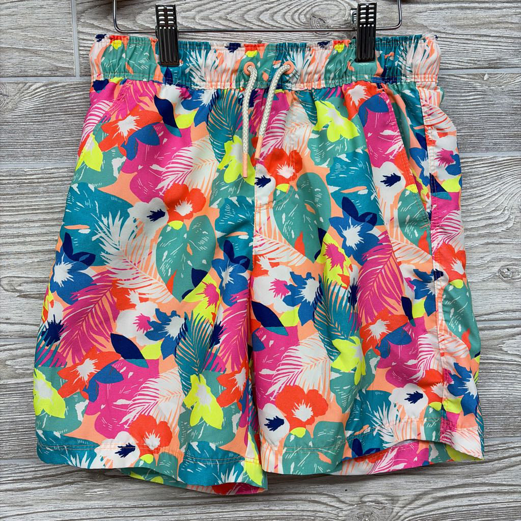Drawstring Swim Trunks 10-12
