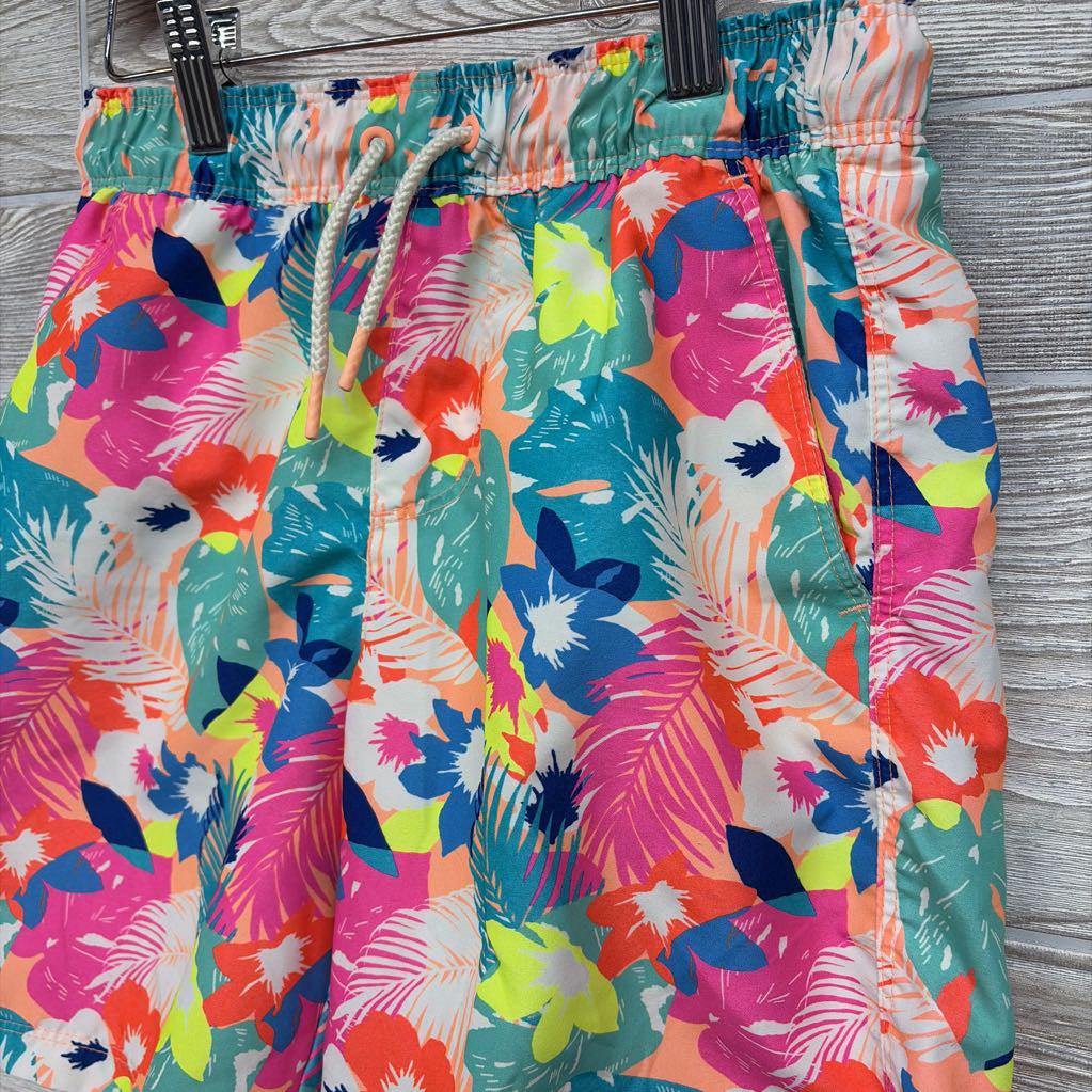 Drawstring Swim Trunks 10-12