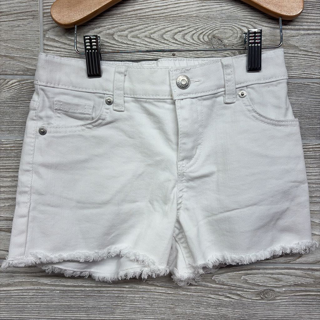 Denim Shorts Frayed 8