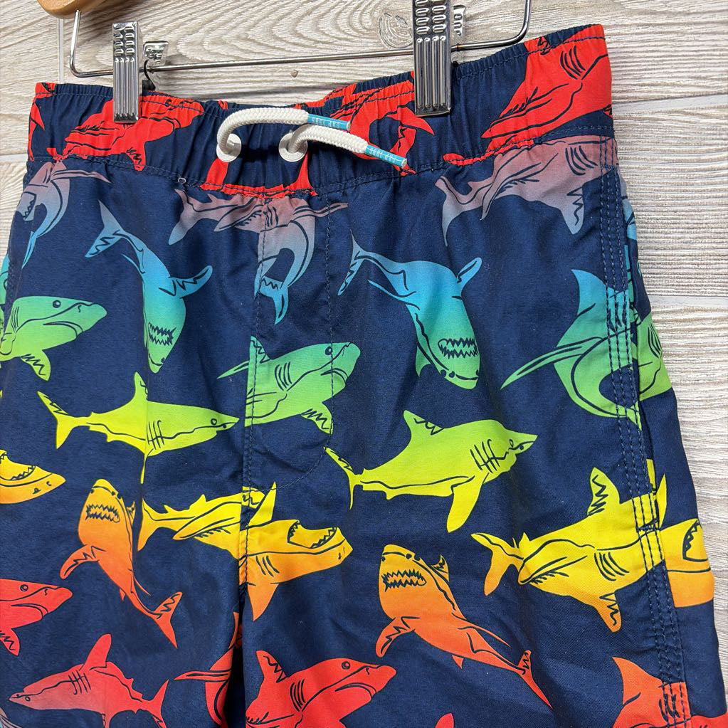 Drawstring Swim Trunks Sharks 12