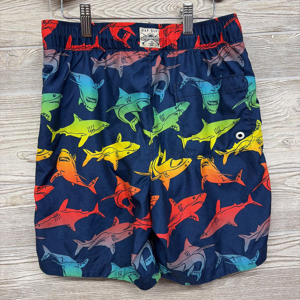 Drawstring Swim Trunks Sharks 12