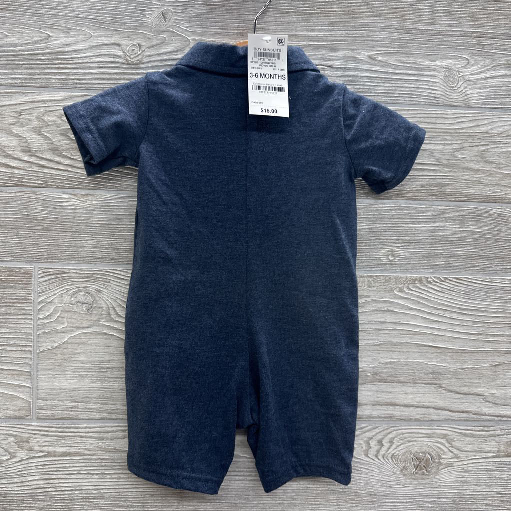 NEW Polo Shorty Romper Frog 3-6M