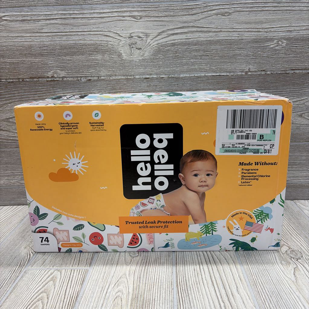 NEW 74 Pk Premium Diapers
