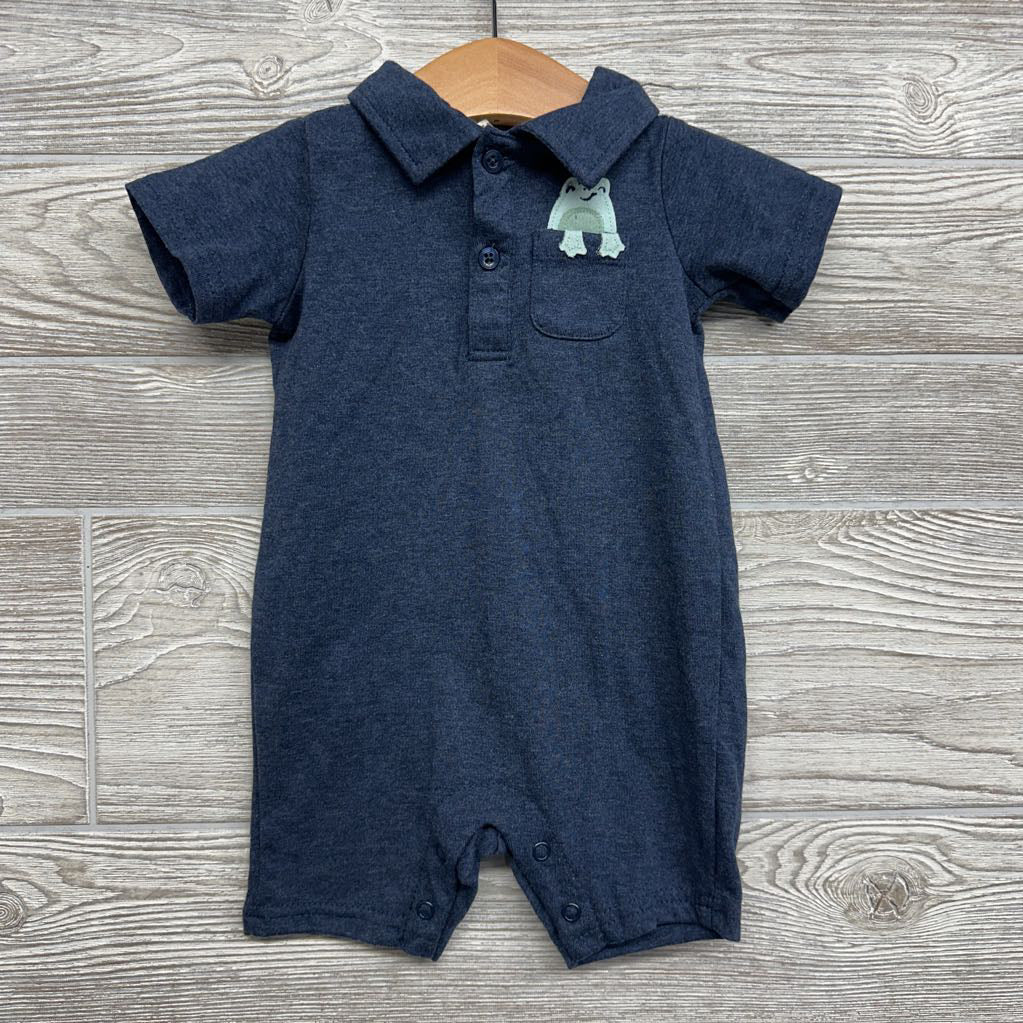 NEW Shorty Romper Chest Pocket 3-6M