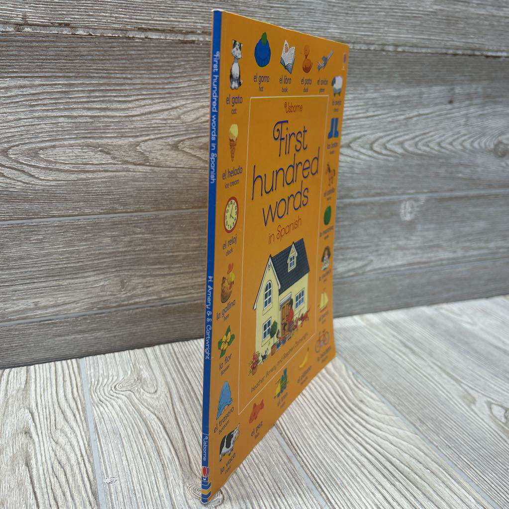 Usborne First Hundred words In Spanish Paperback Book