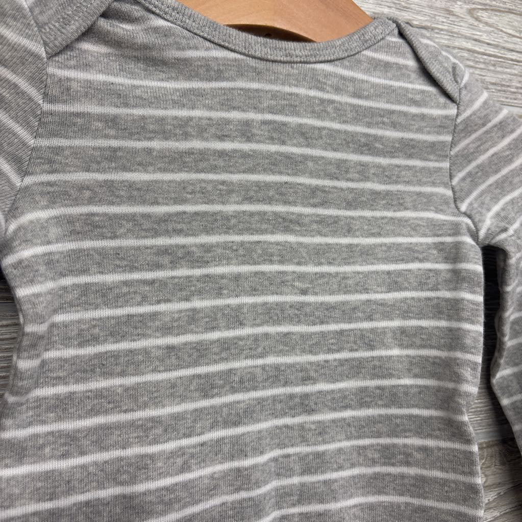 Gown Stripes 0-3M