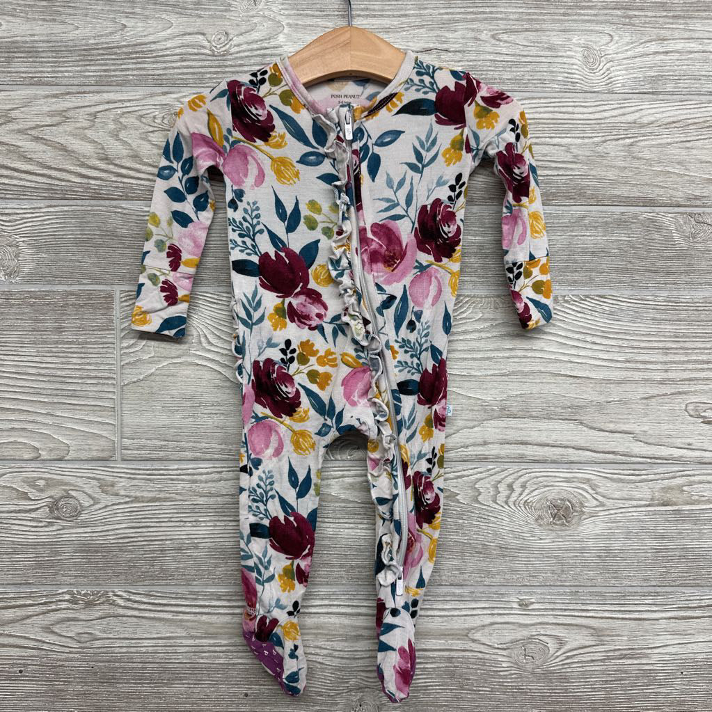 Bamboo Outfit Flowers 3-6M
