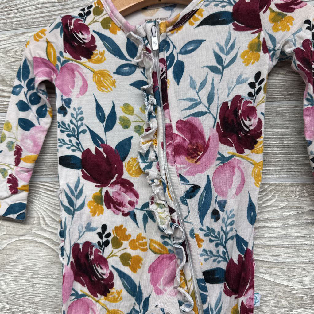 Bamboo Outfit Flowers 3-6M