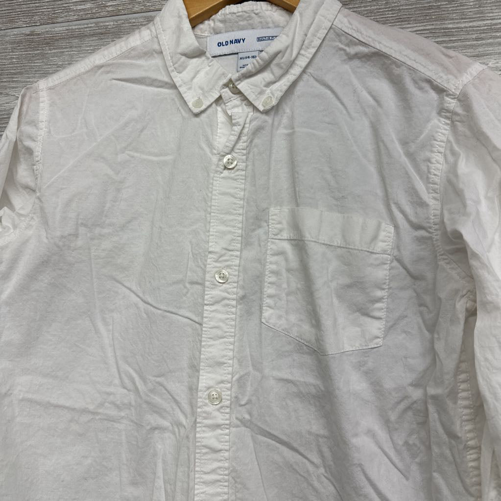 Oxford Button Up Shirt 14-16