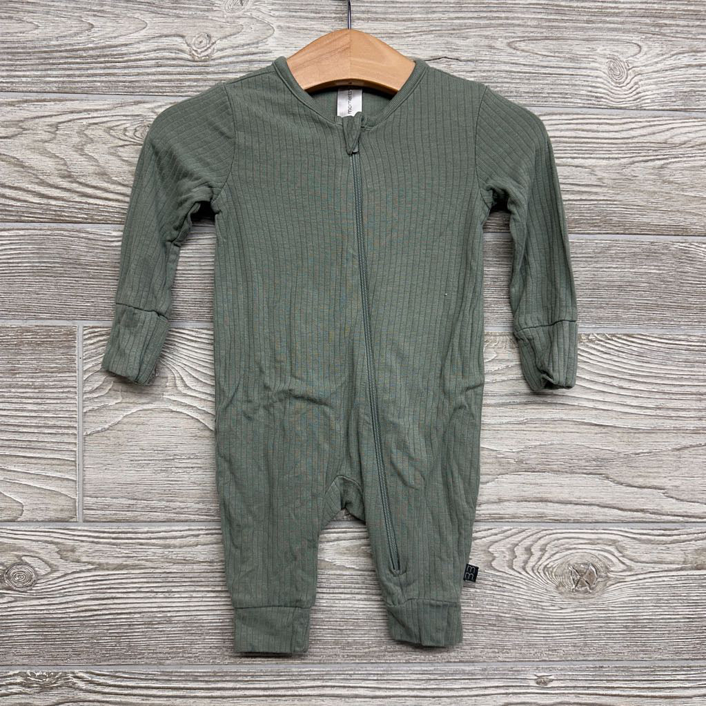 LS Ribbed Footless Sleeper 0-3
