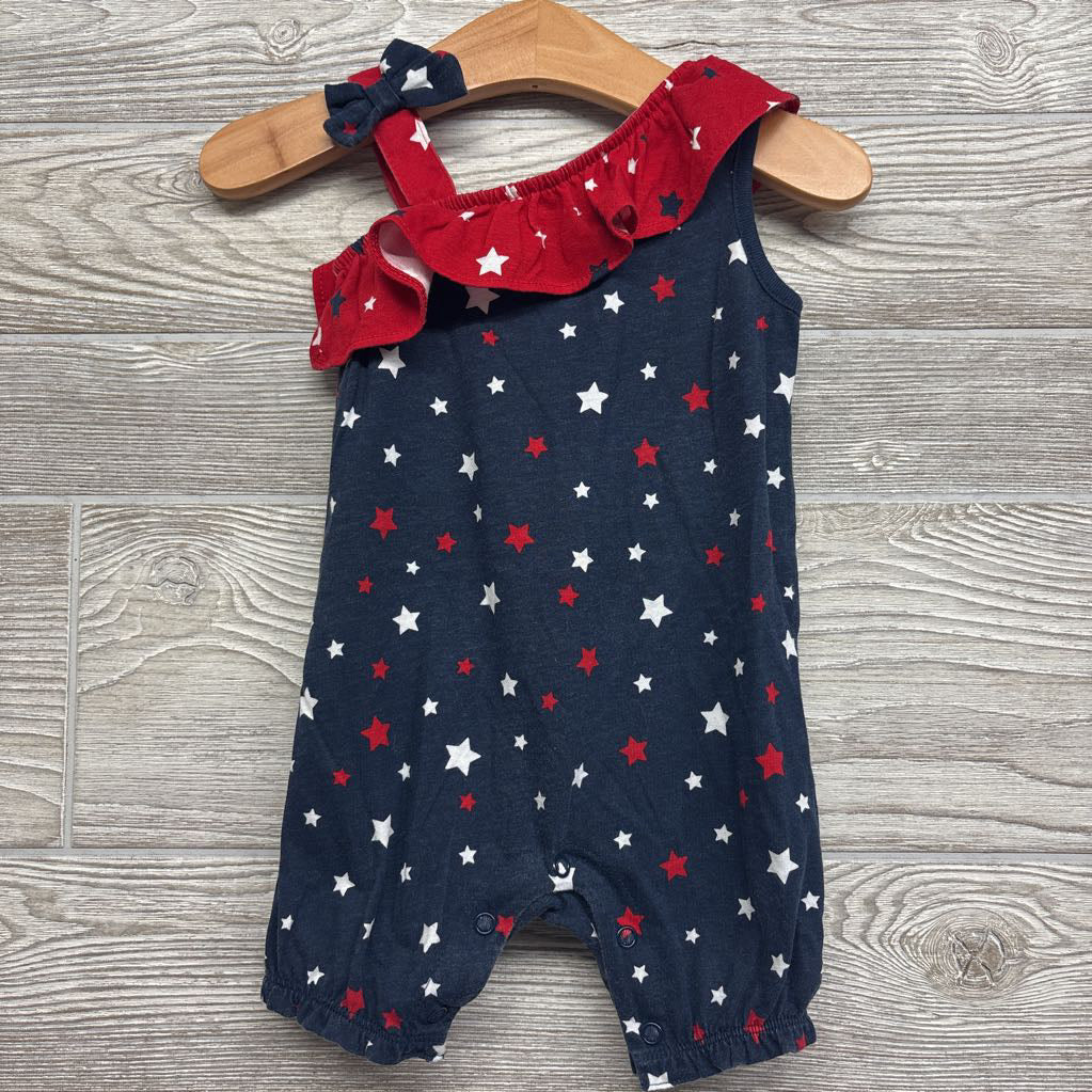 Romper Stars & Ruffles 3-6M
