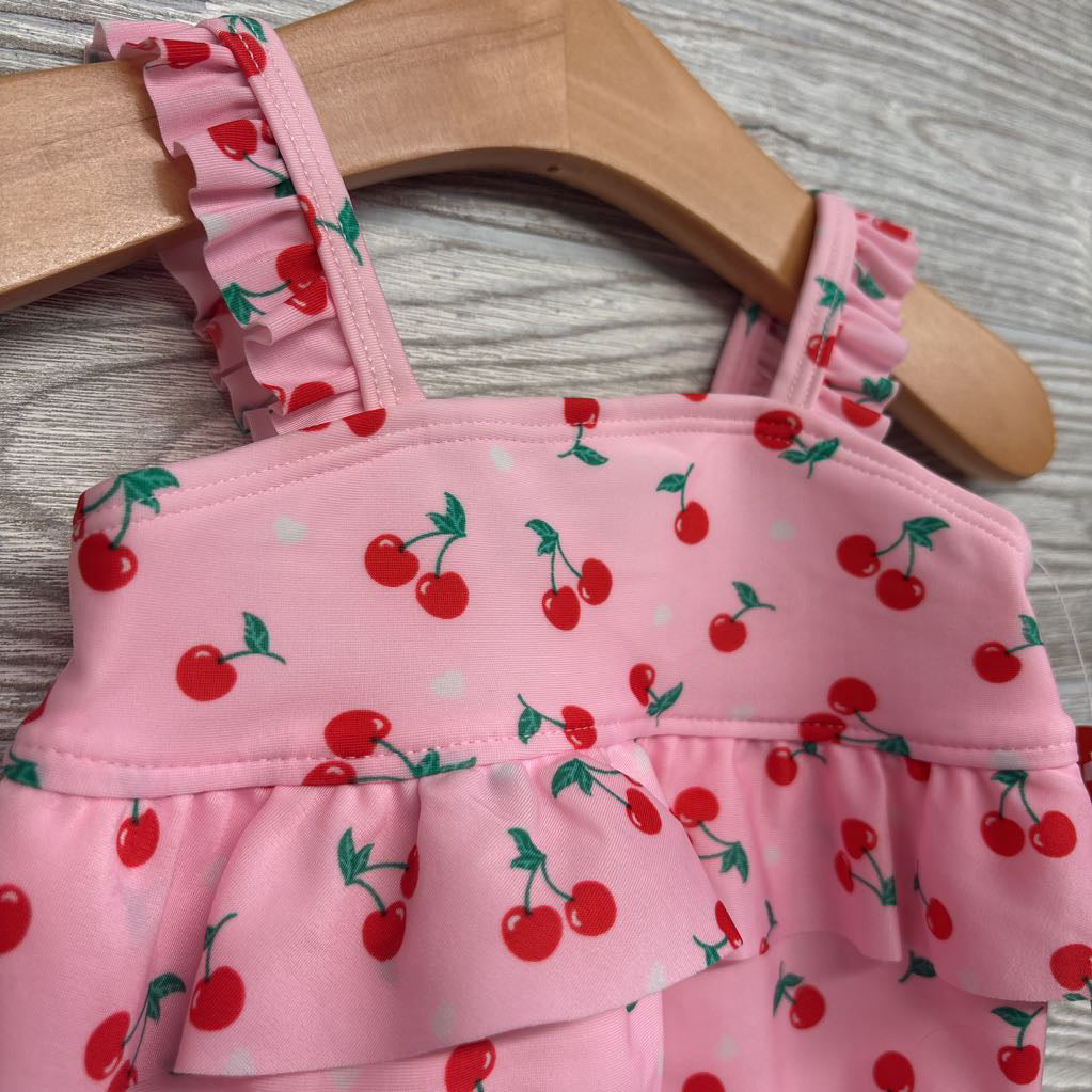 NEW Swimsuit Cherries 3-6M