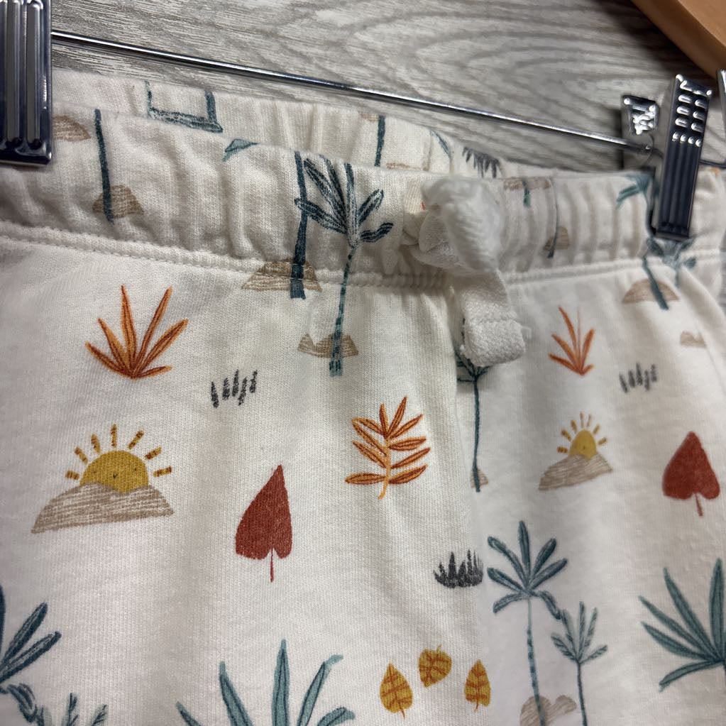 French Terry Harem Shorts Palm Trees Suns 2T