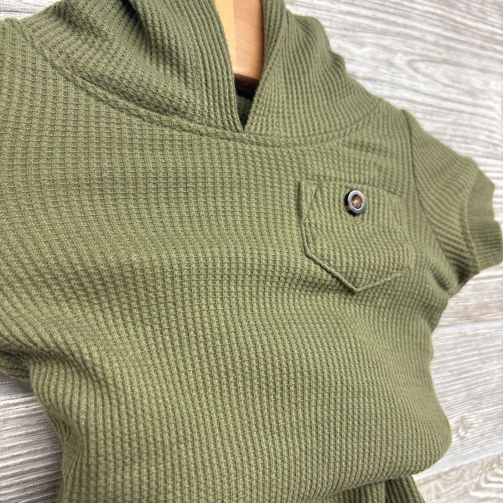 Waffle Knit Bodysuit W/ Hood & Joggers NB