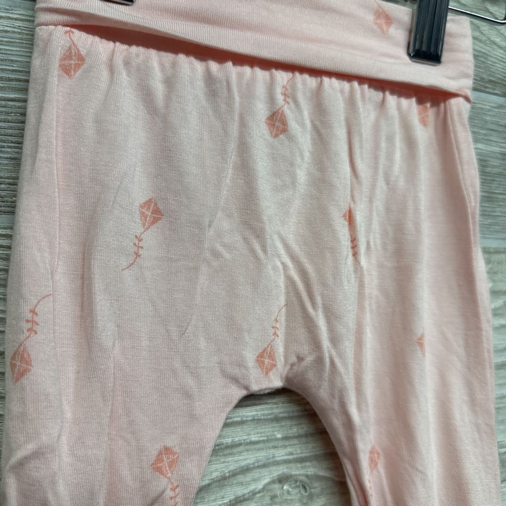 Fold Over Bamboo Pants Kites 0-3M