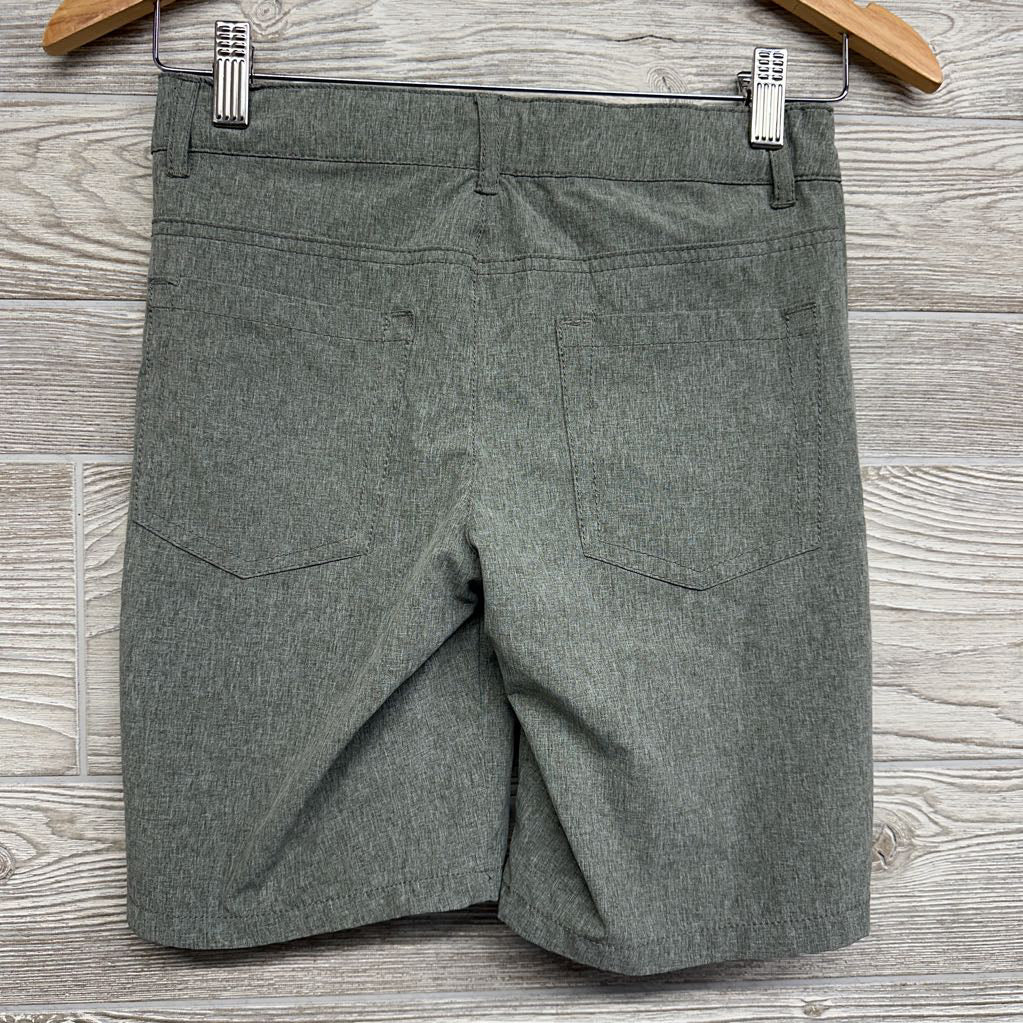 Woven Flat Front Shorts 10
