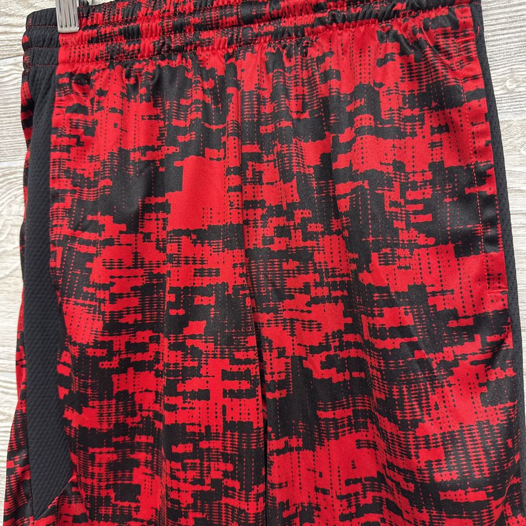 Active Shorts Printed Side Stripe 10-12