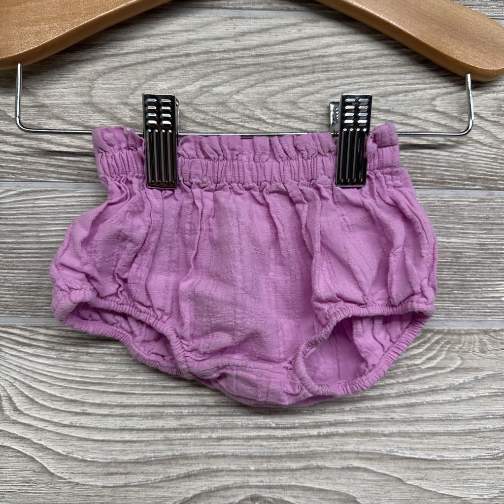 Smocked Flutter Sleeve Shirt & Bubble Shorts NB