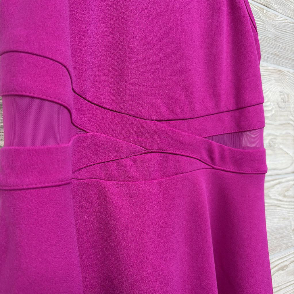 Halter Dress Mesh Sides 12