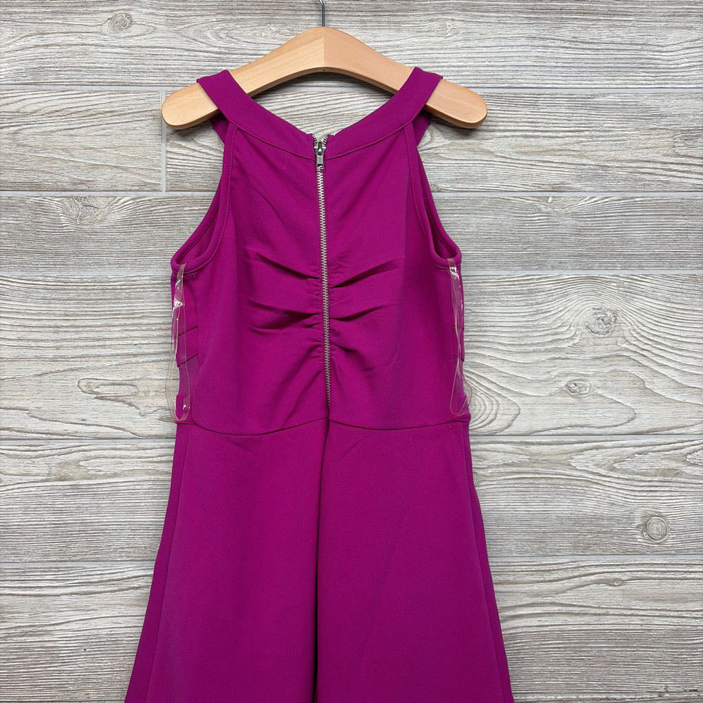 Halter Dress Mesh Sides 12