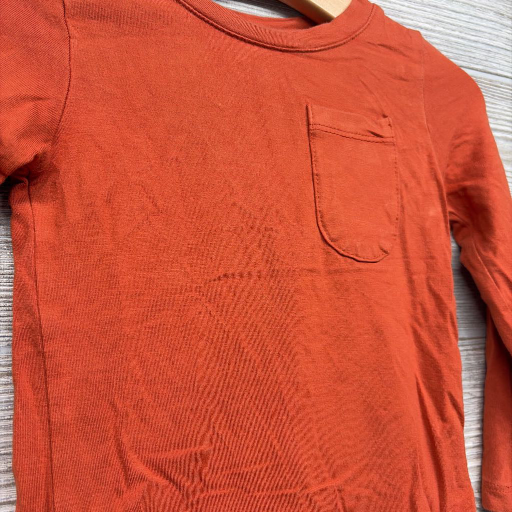 LS Bamboo Shirt Chest Pocket 12-18M