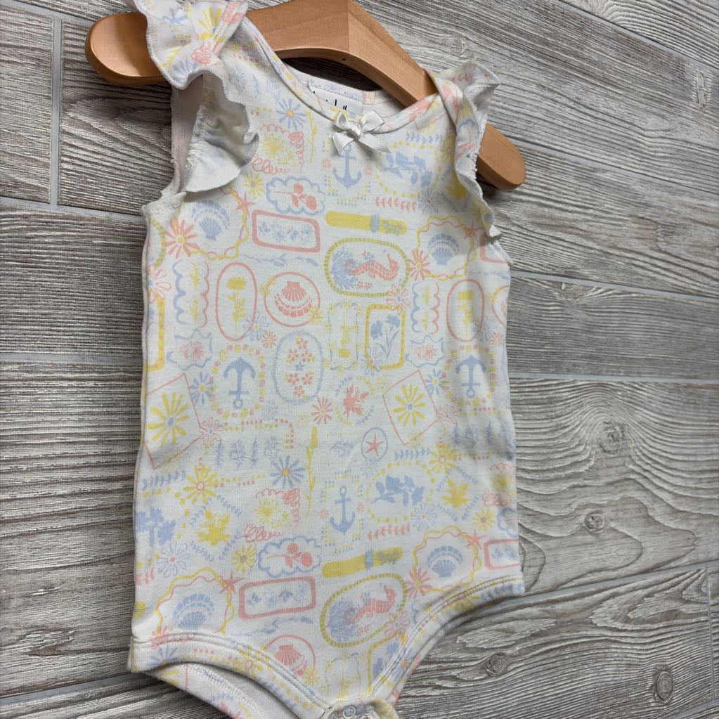 Bodysuit Bow Anchor Seahorses 24M *